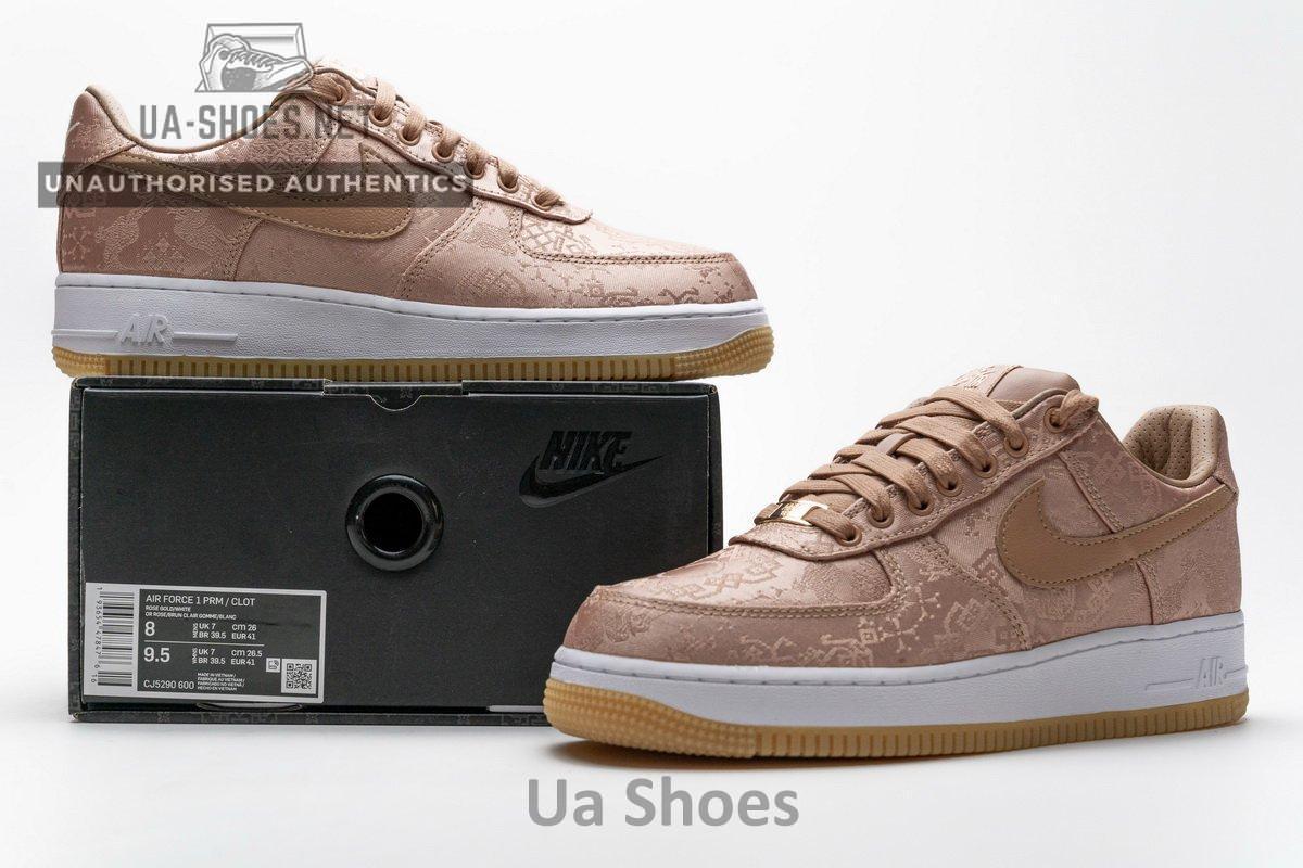 CJ5290-600 CLOT x Nike Air Force 1 Low “Rose Gold” - Image 6