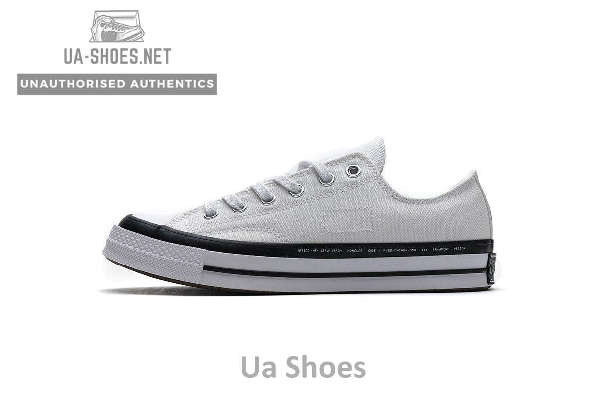 161208C Fragment x Moncler Converse CTAS LIFT OX White