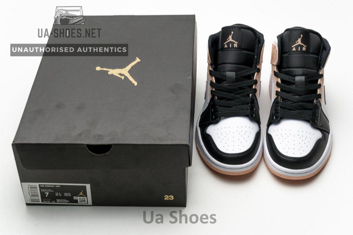 554725-133 Air Jordan 1 Mid Crimson Tint - Image 3