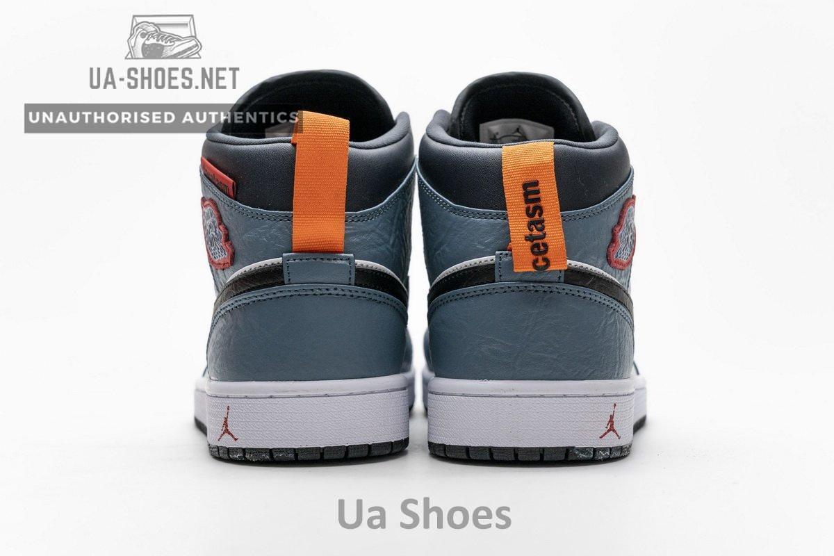 CU2802-100 Air Jordan 1 Mid Facetasm Blue Teal - Image 9