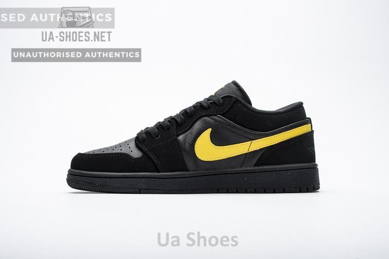 Air Jordan 1 Low Black Gold 553558-071