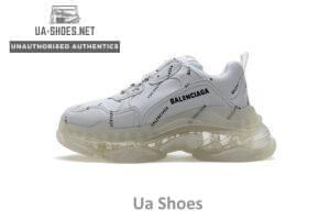 524039 W09E1 2021 Balenciaga Triple S Letter White