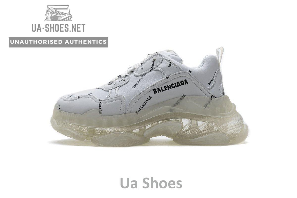 524039 W09E1 2021 Balenciaga Triple S Letter White