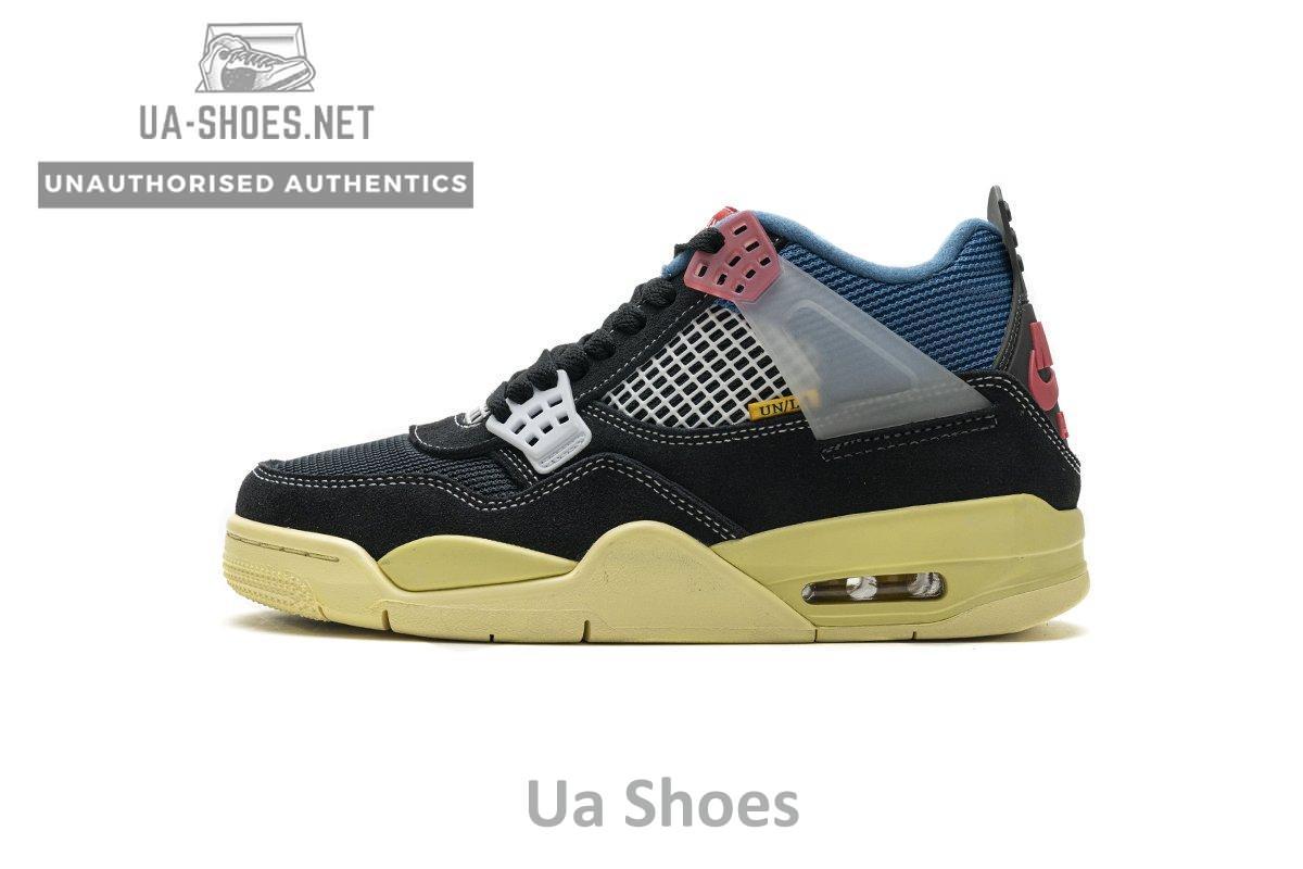 DC9533-001 Union LA x Air Jordan 4 Retro SP Off Noir Black