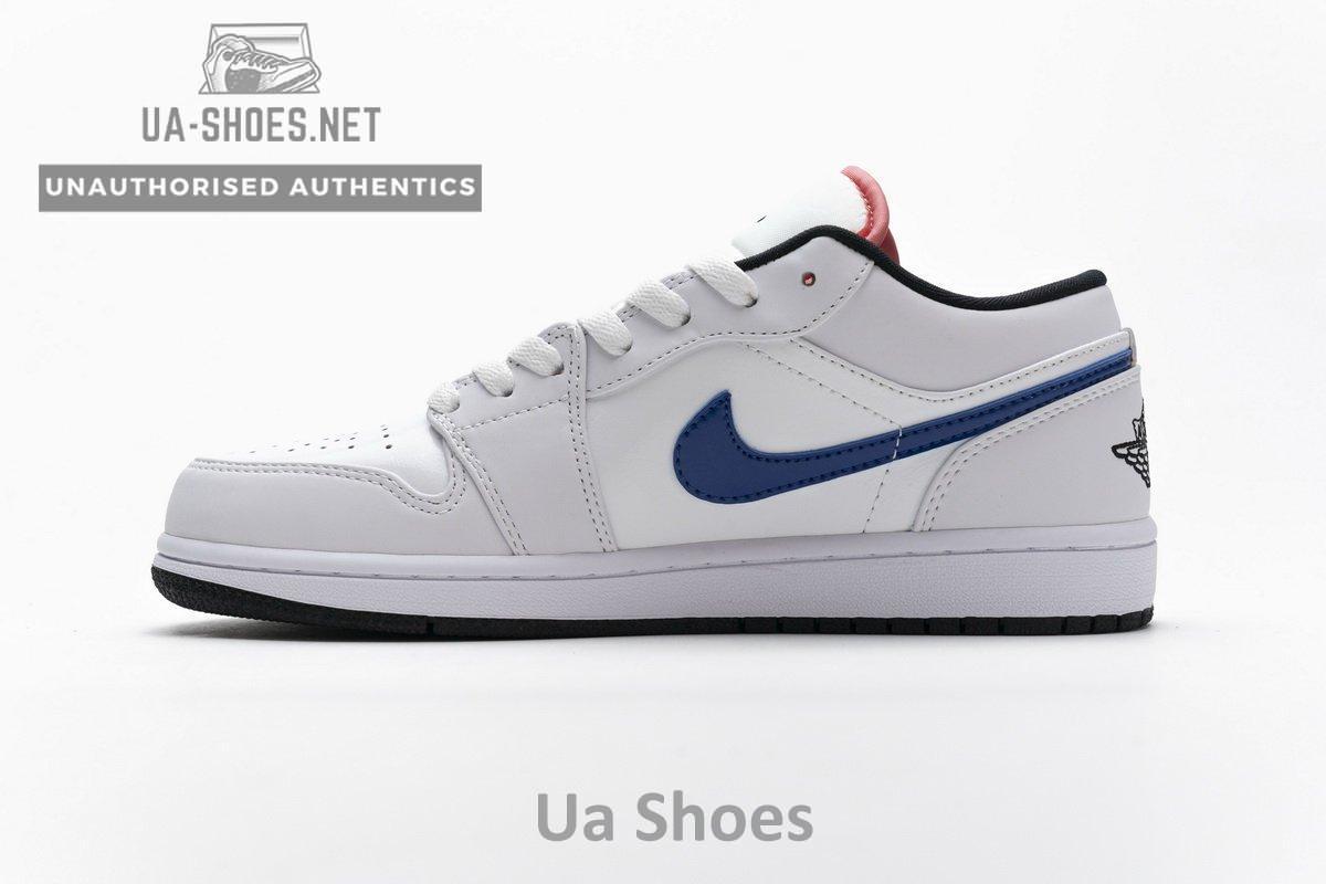 CW7009-100 Air Jordan 1 Low White Multi-Color - Image 9