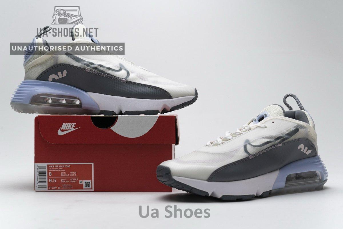 CT1290-101 Nike Air Max 2090 Sail Cool Grey - Image 2
