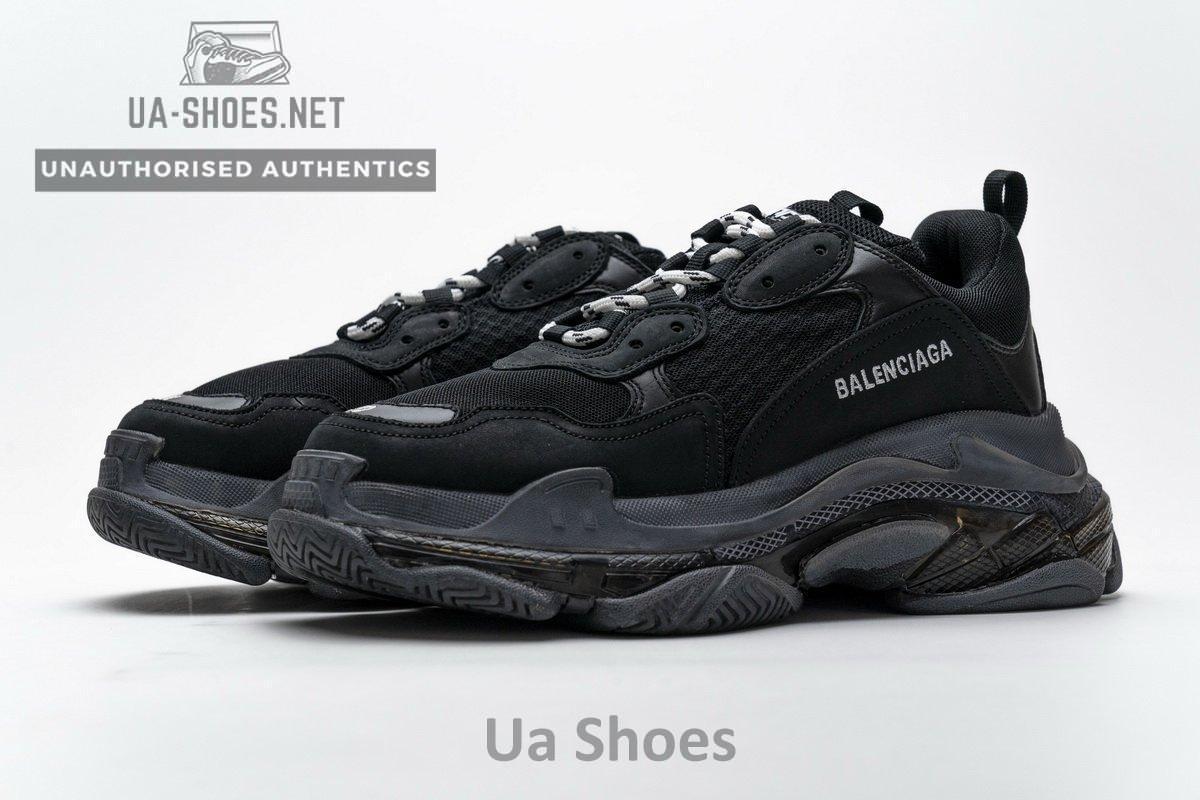 541624 W09O1 1000 Balenciaga Triple S Black - Image 7