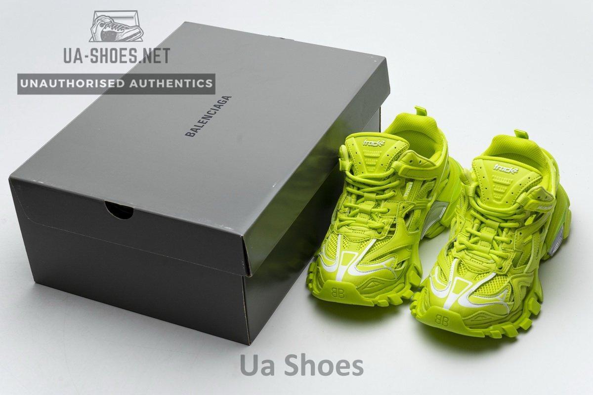 570391 W2GN3 1090 Blenciaga Track 2 Sneaker Black White - Image 3