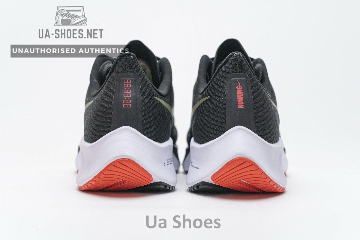 BQ9646-004 Nike Air Zoom Pegasus 37 Black Medium Olive Aqua - Image 7