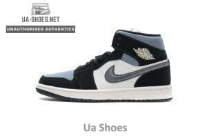 852542-011 Air Jordan 1 Mid SE “Satin Grey”