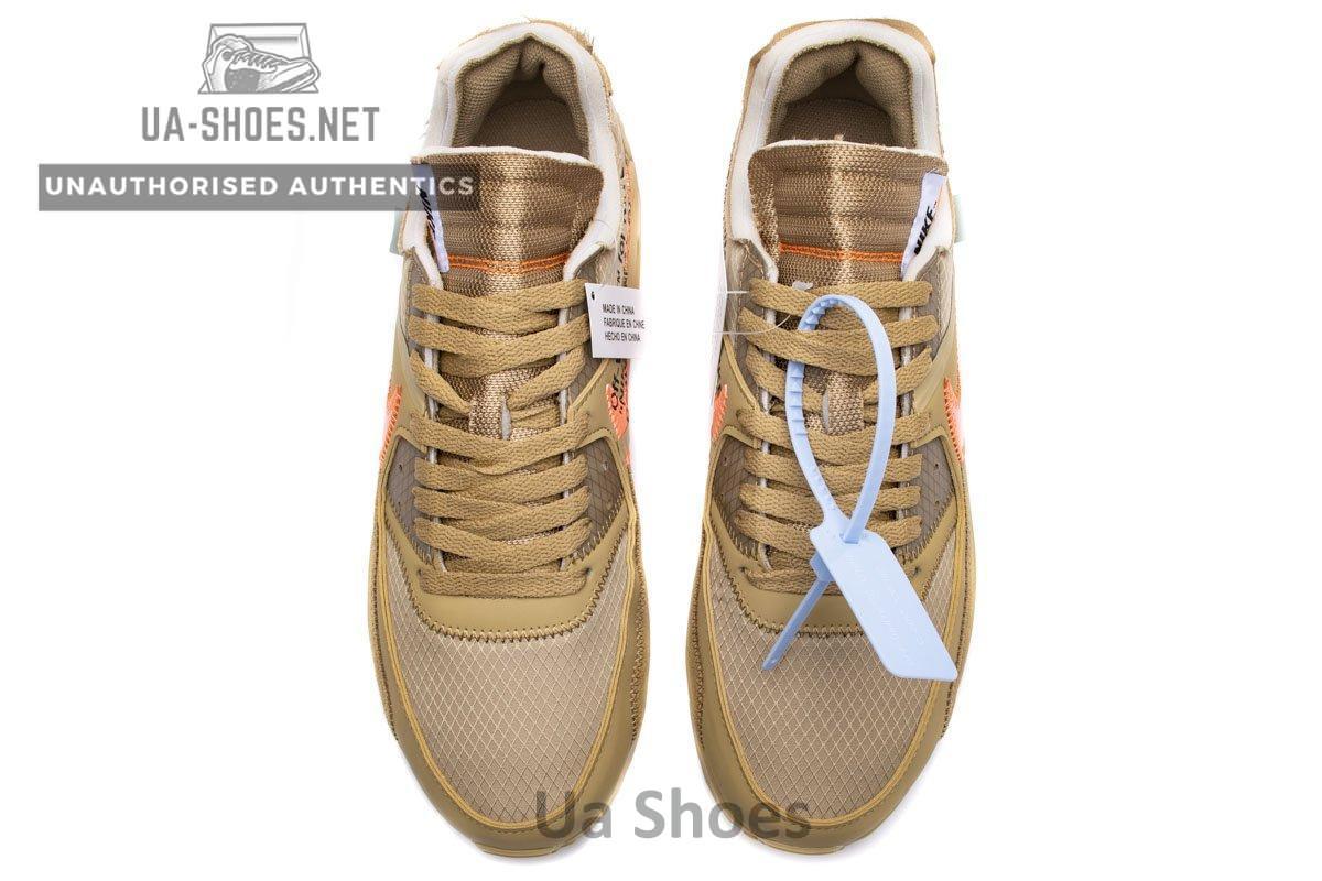 AA7293-200 Off-White x Nike Air Max 90 “Desert Ore” - Image 7