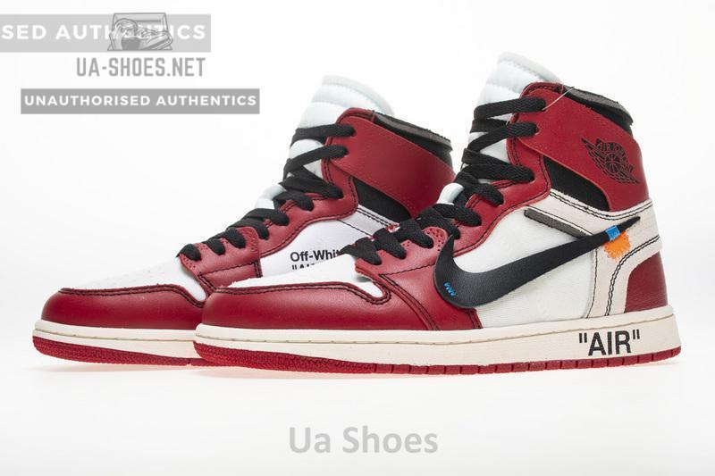 OFF-WHITE x Air Jordan 1 High OG 10X“Chicago”AA3834-101 - Image 7