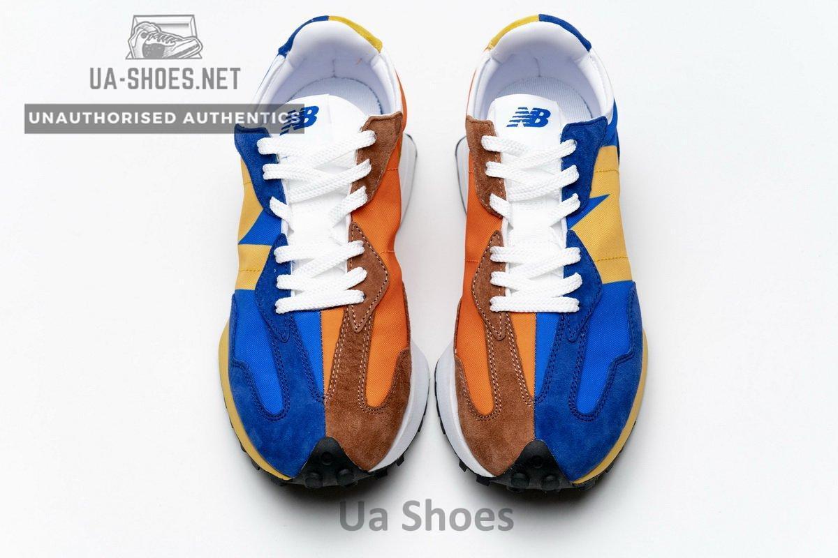 MS327LAA New Balance Blue Orange - Image 6