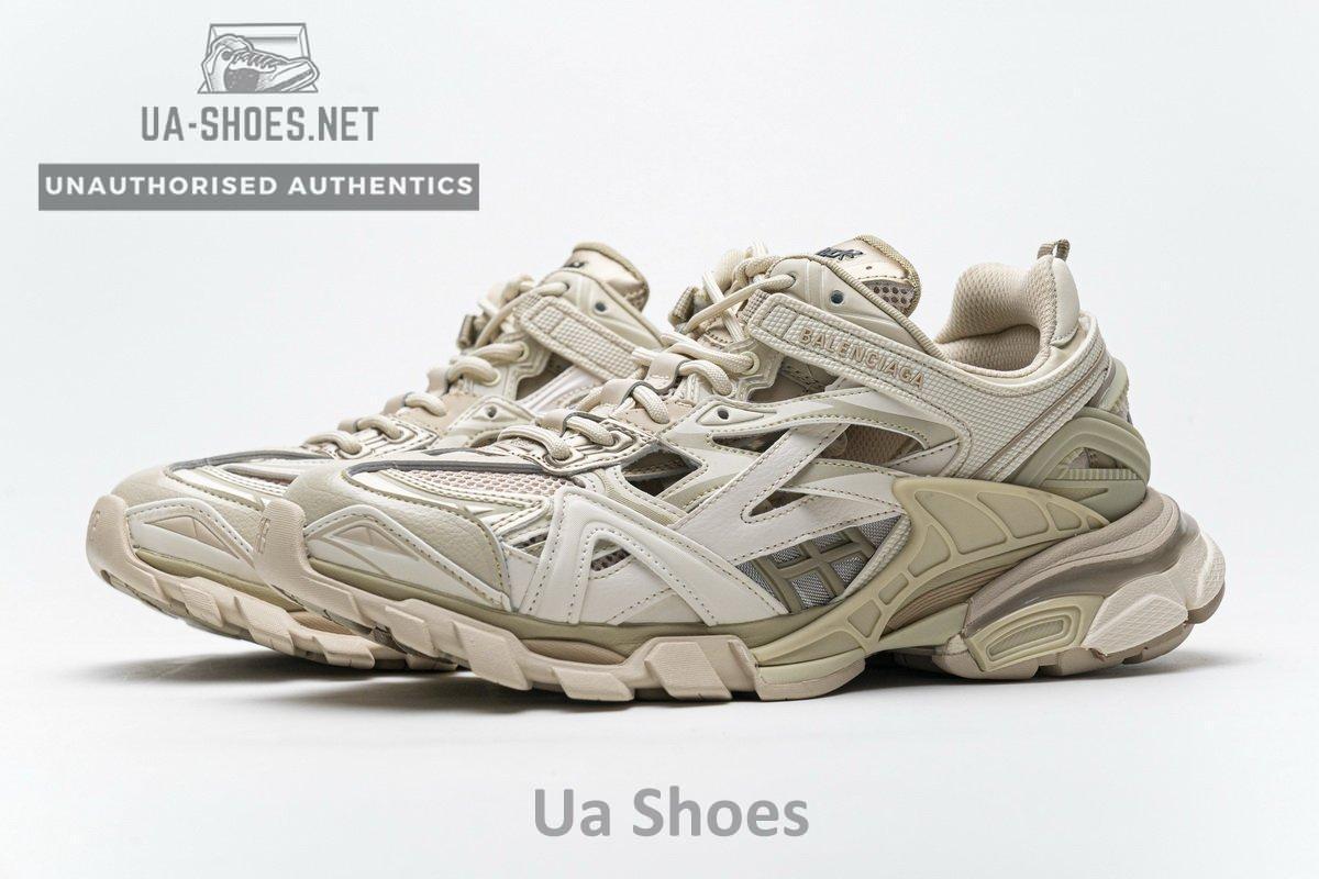 570391 W2GN1 9029 Blenciaga Track 2 Sneaker Khaki - Image 6