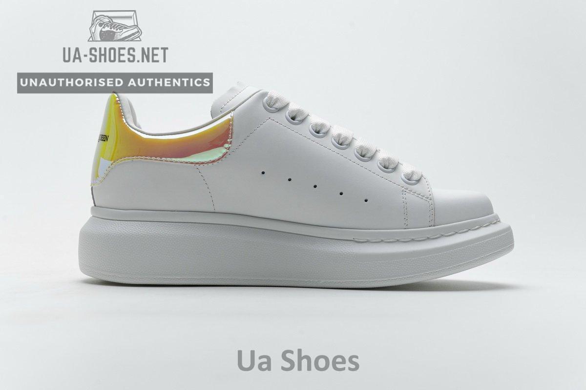 462214 WHGP7 9001 Alexander McQueen Sneaker White Orange Laser - Image 8