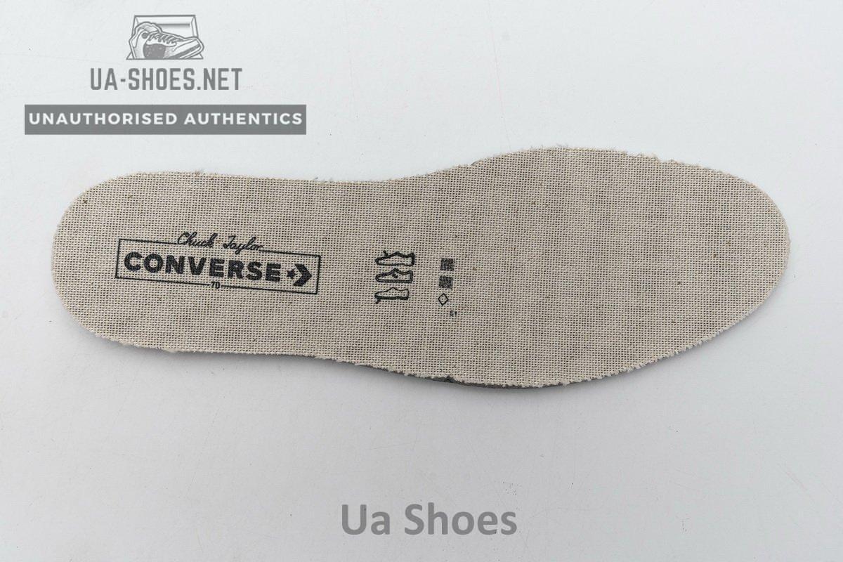162062C Converse Chuck 70 OX Parchment Garnet Egret - Image 11