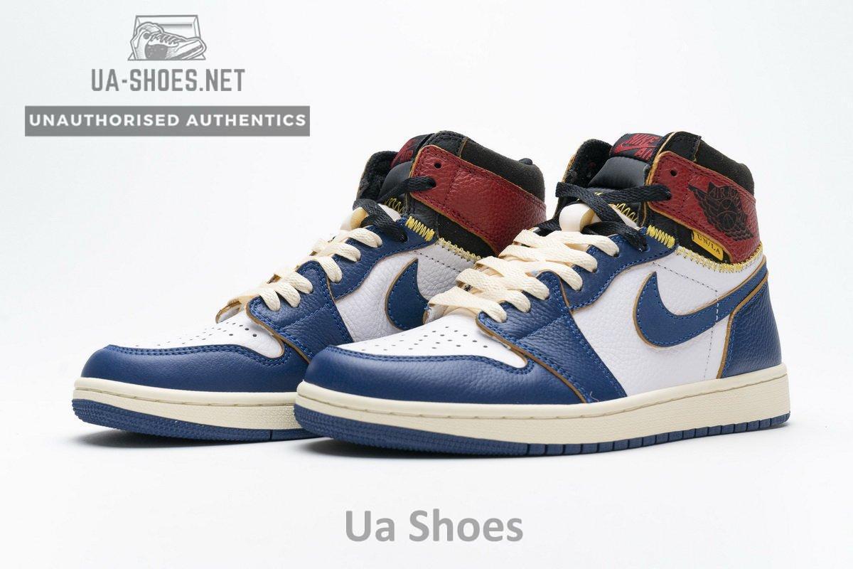 BV1300-146 Air Jordan 1 Retro High Union Los Angeles Blue Toe - Image 6