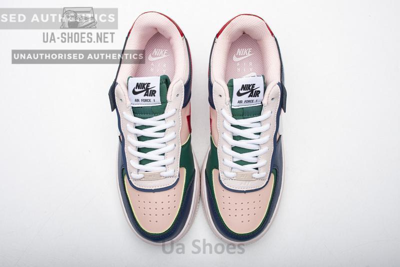 CI0919-400 WMNS Nike Air Force 1 Shadow Mystic Navy - Image 4