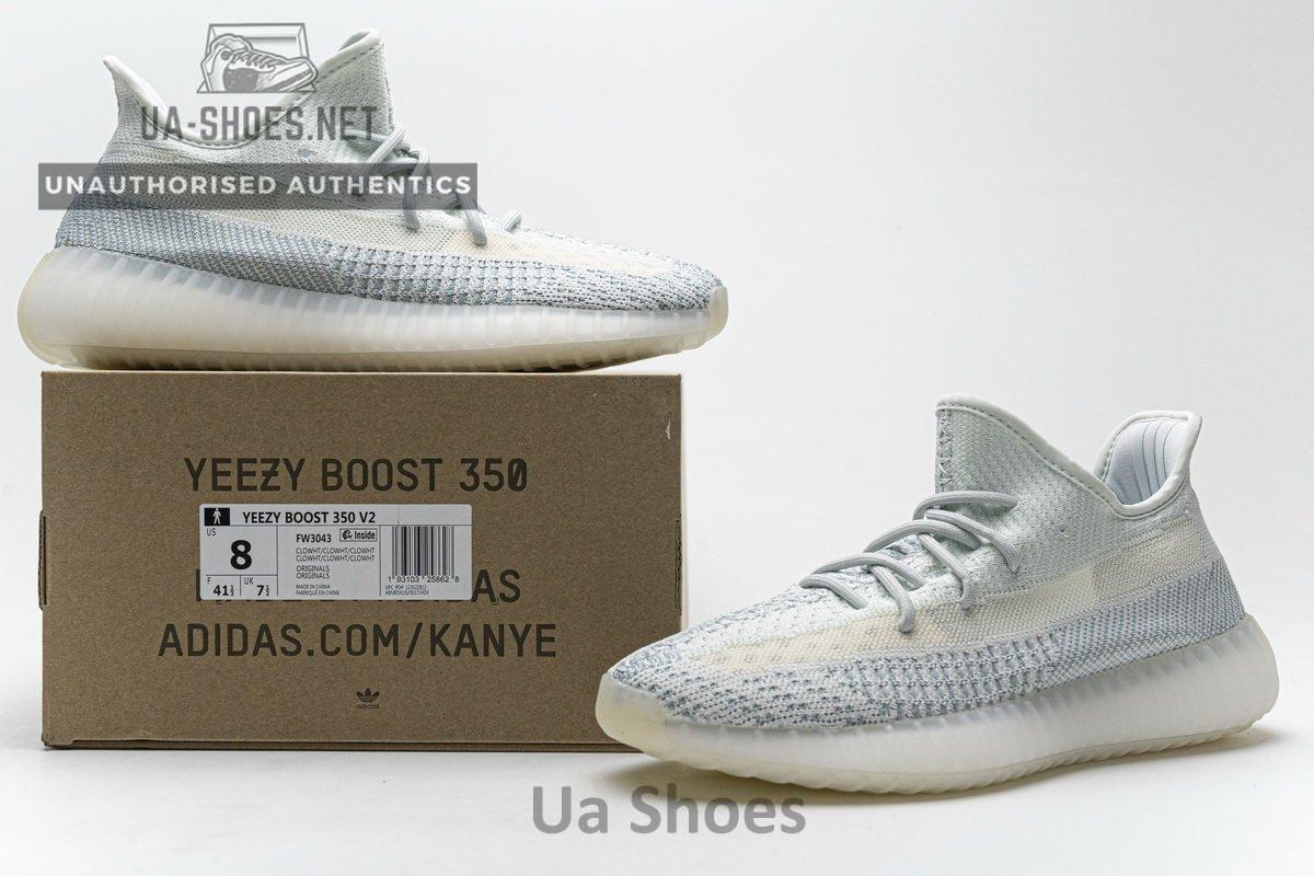 FW3043 adidas Yeezy Boost 350 V2 Cloud White - Image 3