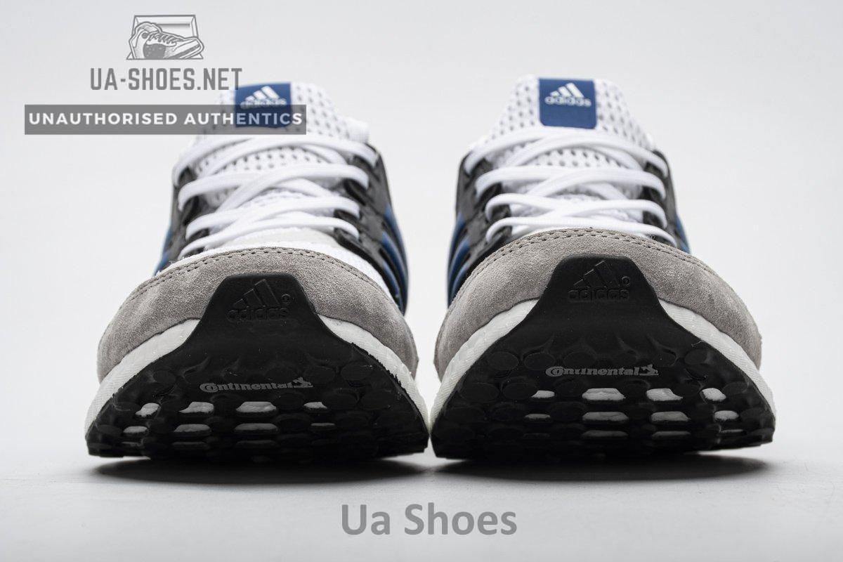EF0723 adidas Ultra Boost S&L White True Blue Grey Real Boost - Image 4