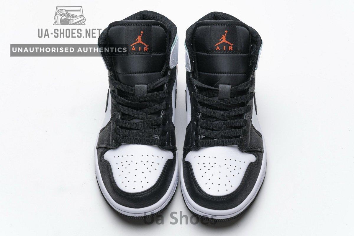 BQ6931-100 Air Jordan 1 Mid GS Black Toe - Image 4
