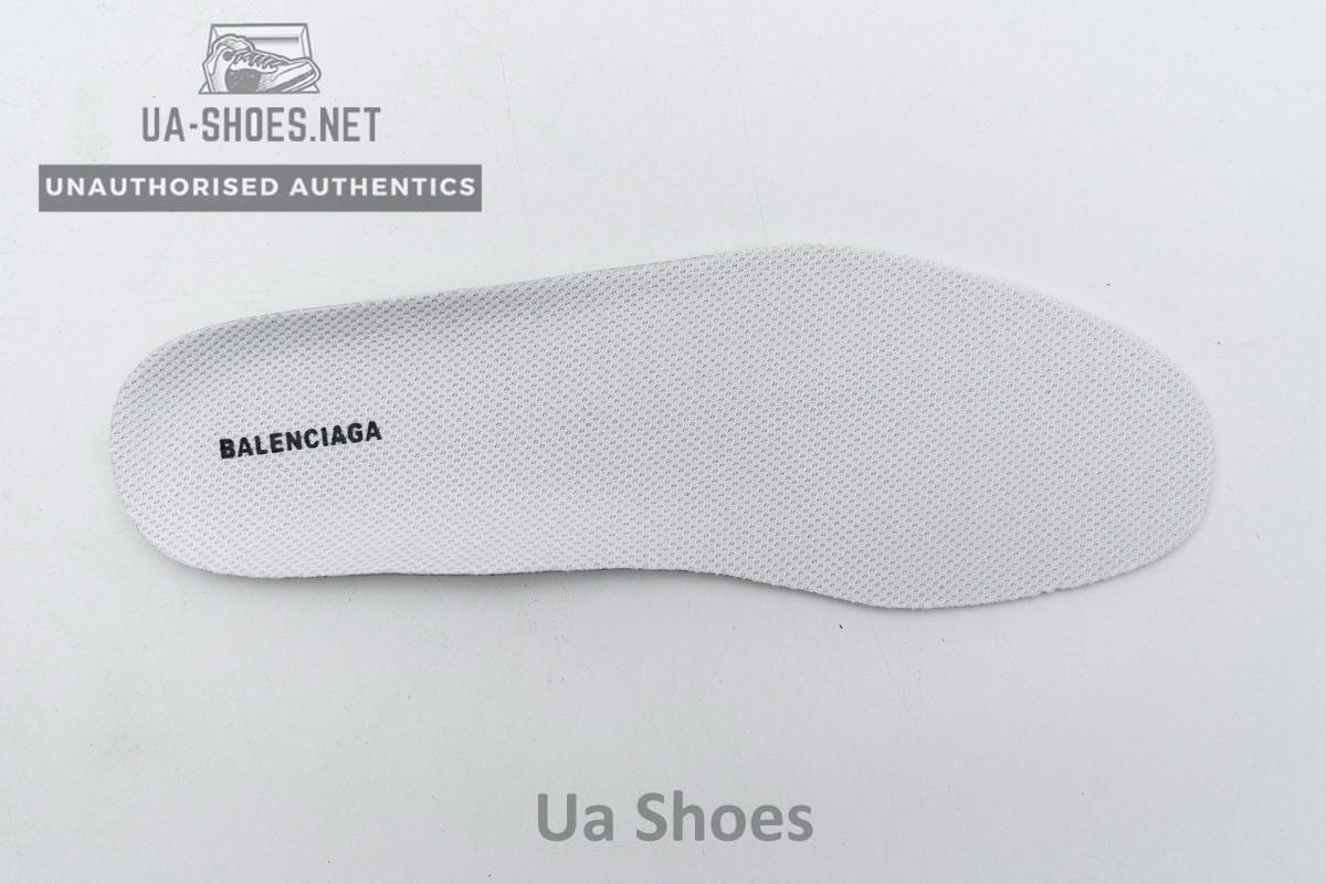 524039 W09E1 2021 Balenciaga Triple S Letter White - Image 12