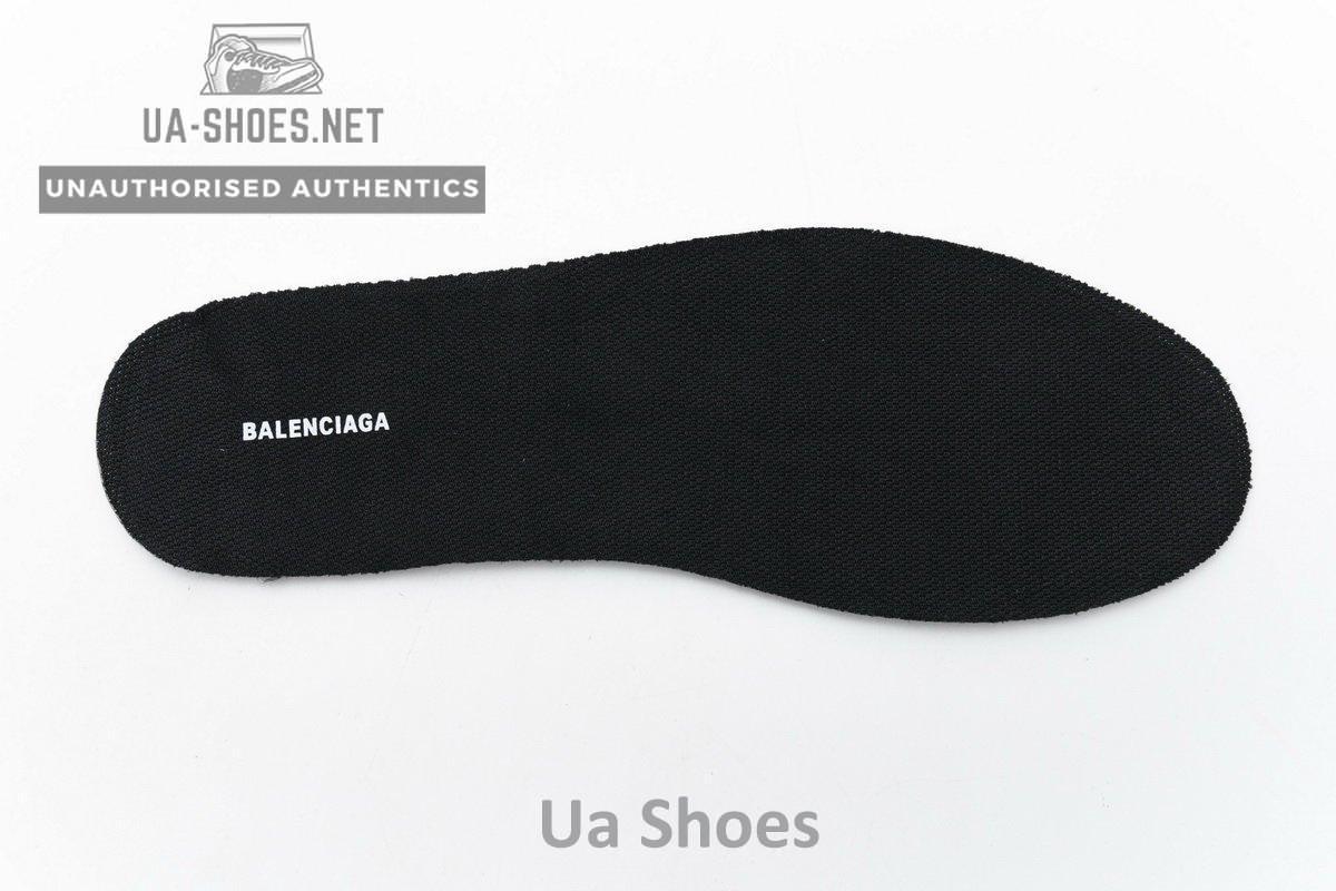 570391 W2GN9 2009 Blenciaga Track 2 Sneaker Champagne Black - Image 10