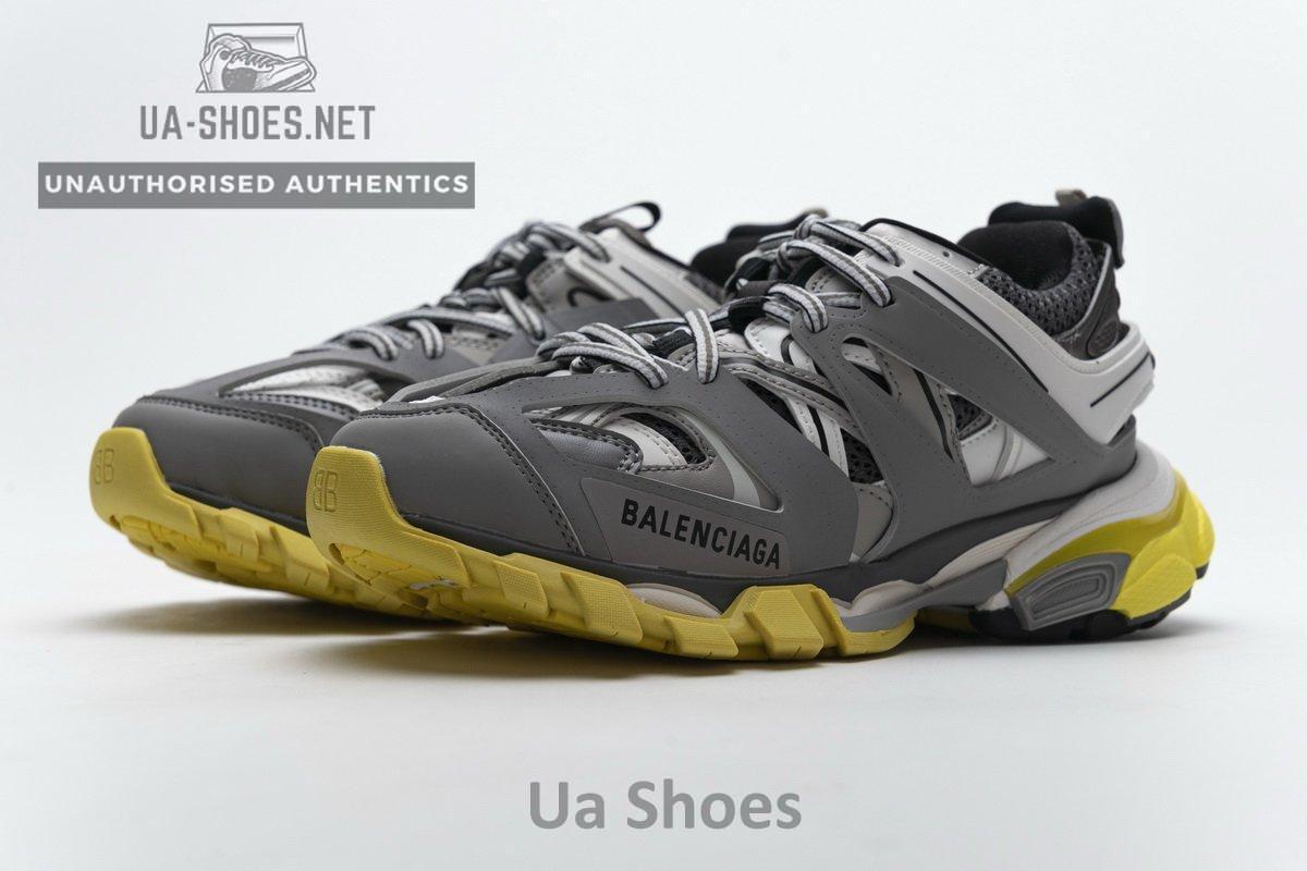 542435 W1GB7 2018 Balenciaga Tess S.White Grey Orange - Image 6