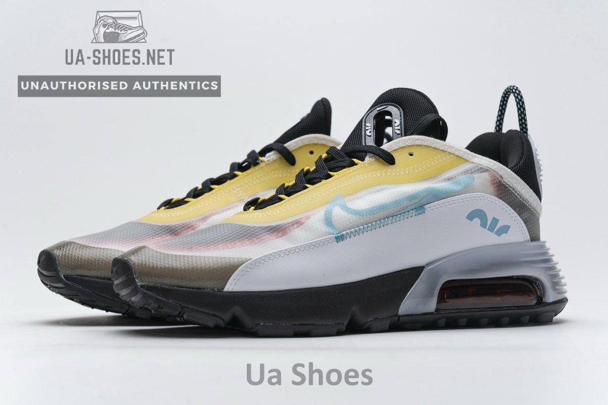 CT1091-100 Nike Air Max 2090 Speed Yellow Aqua - Image 6