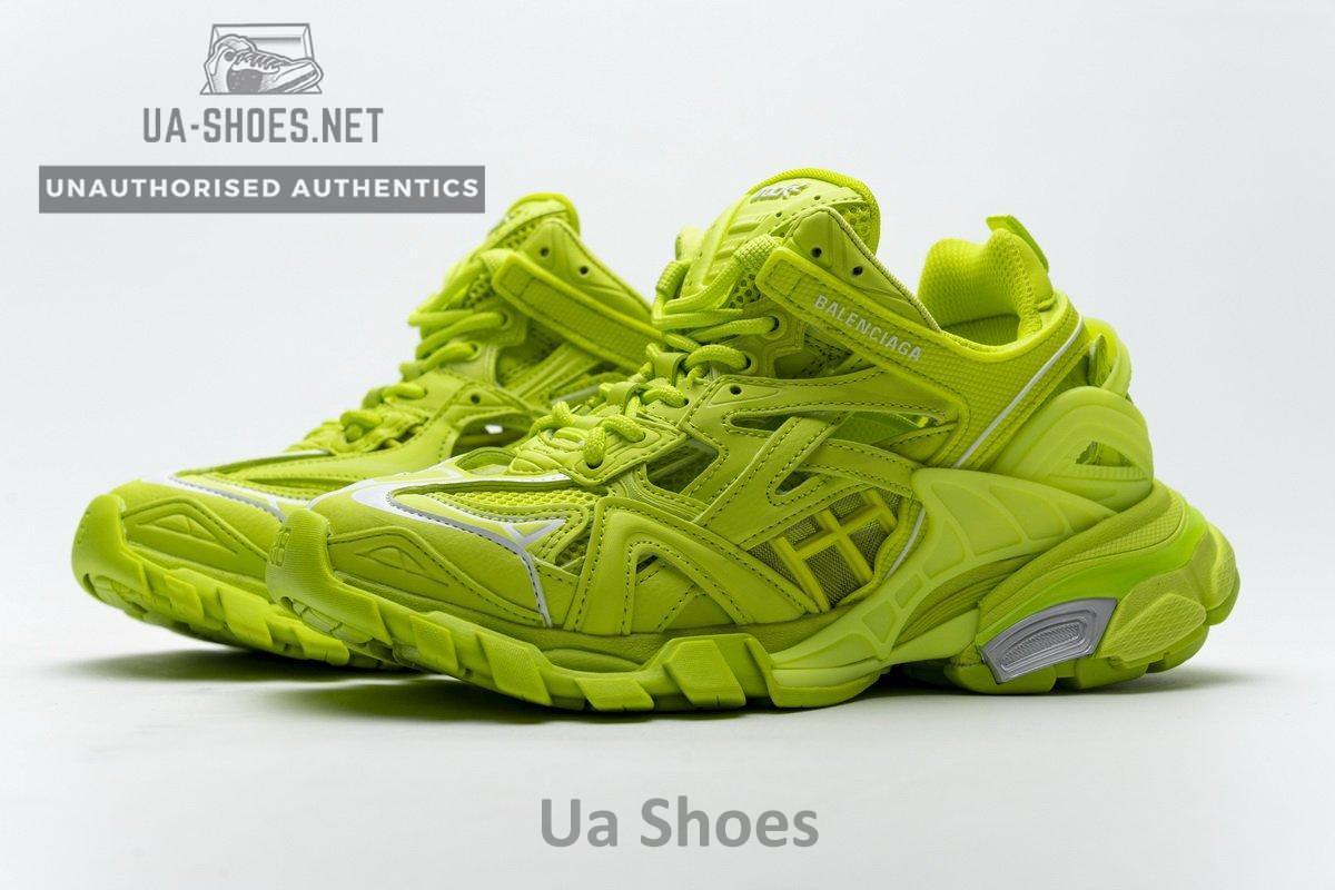 570391 W2GN3 1090 Blenciaga Track 2 Sneaker Black White - Image 6