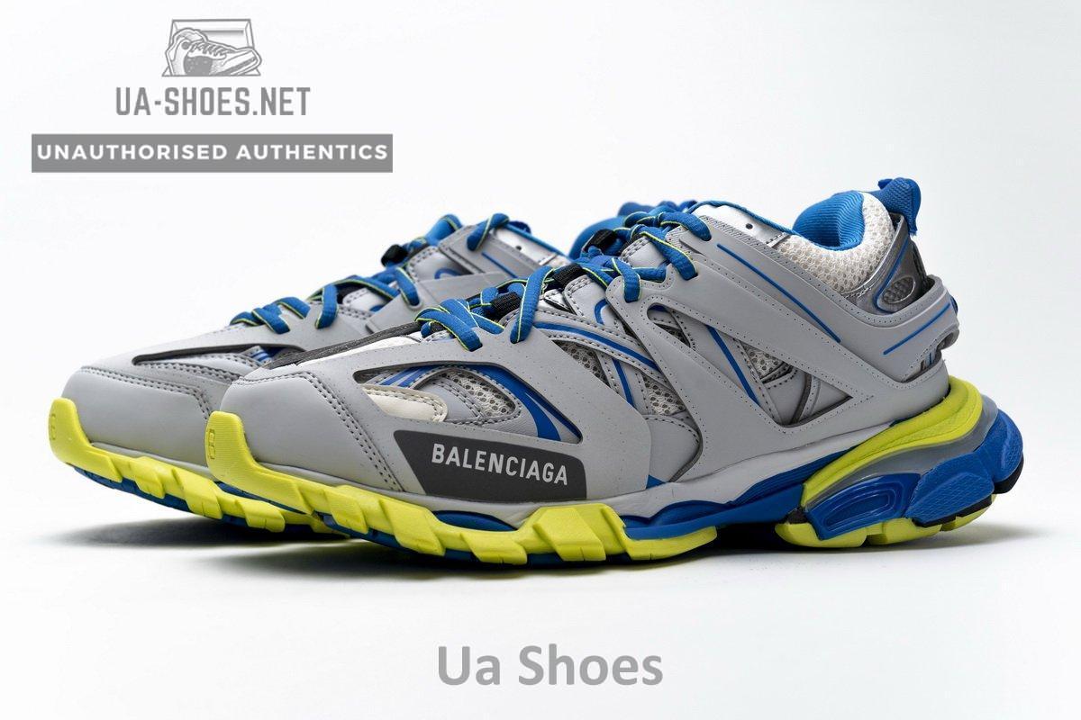 542023 W1GB9 6509 Balenciaga Tess S.Grey Blue Yellow - Image 6