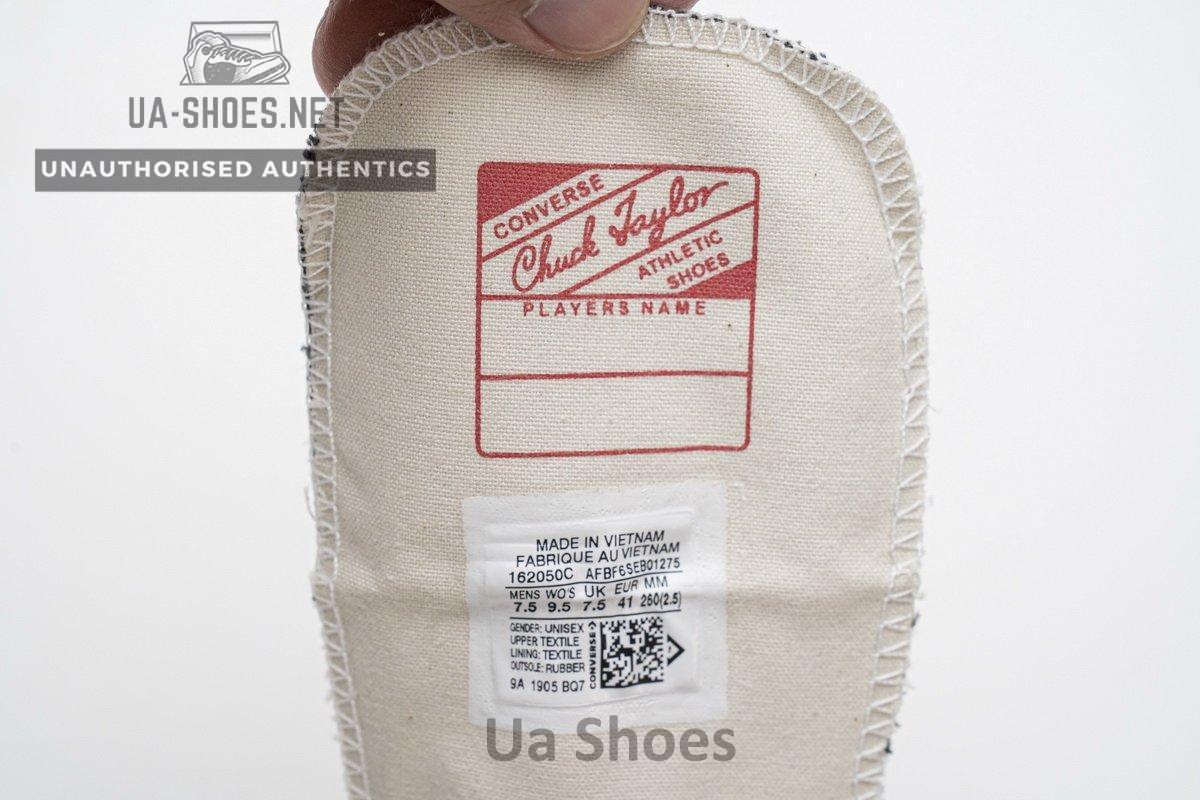 162050C Converse Chuck 70 HI Black Egret - Image 12