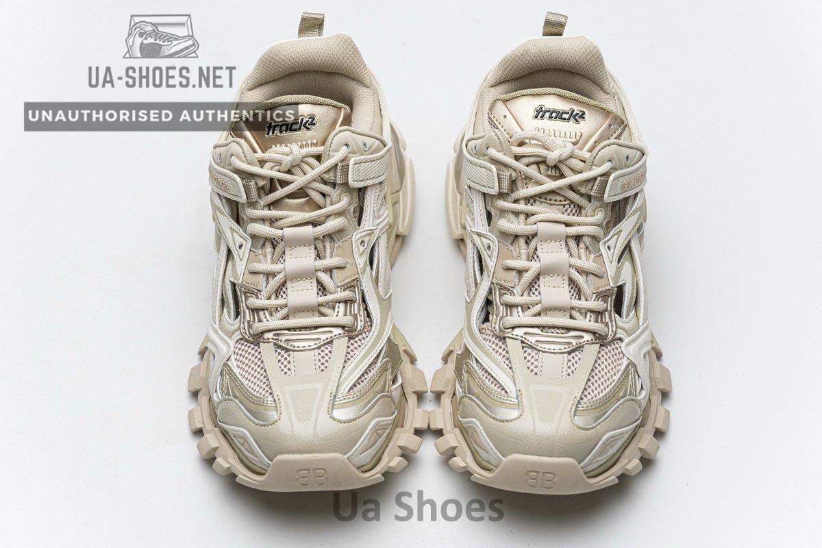 570391 W2GN1 9029 Blenciaga Track 2 Sneaker Khaki - Image 4