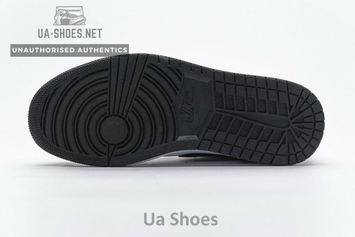 BQ6931-100 Air Jordan 1 Mid GS Black Toe - Image 10