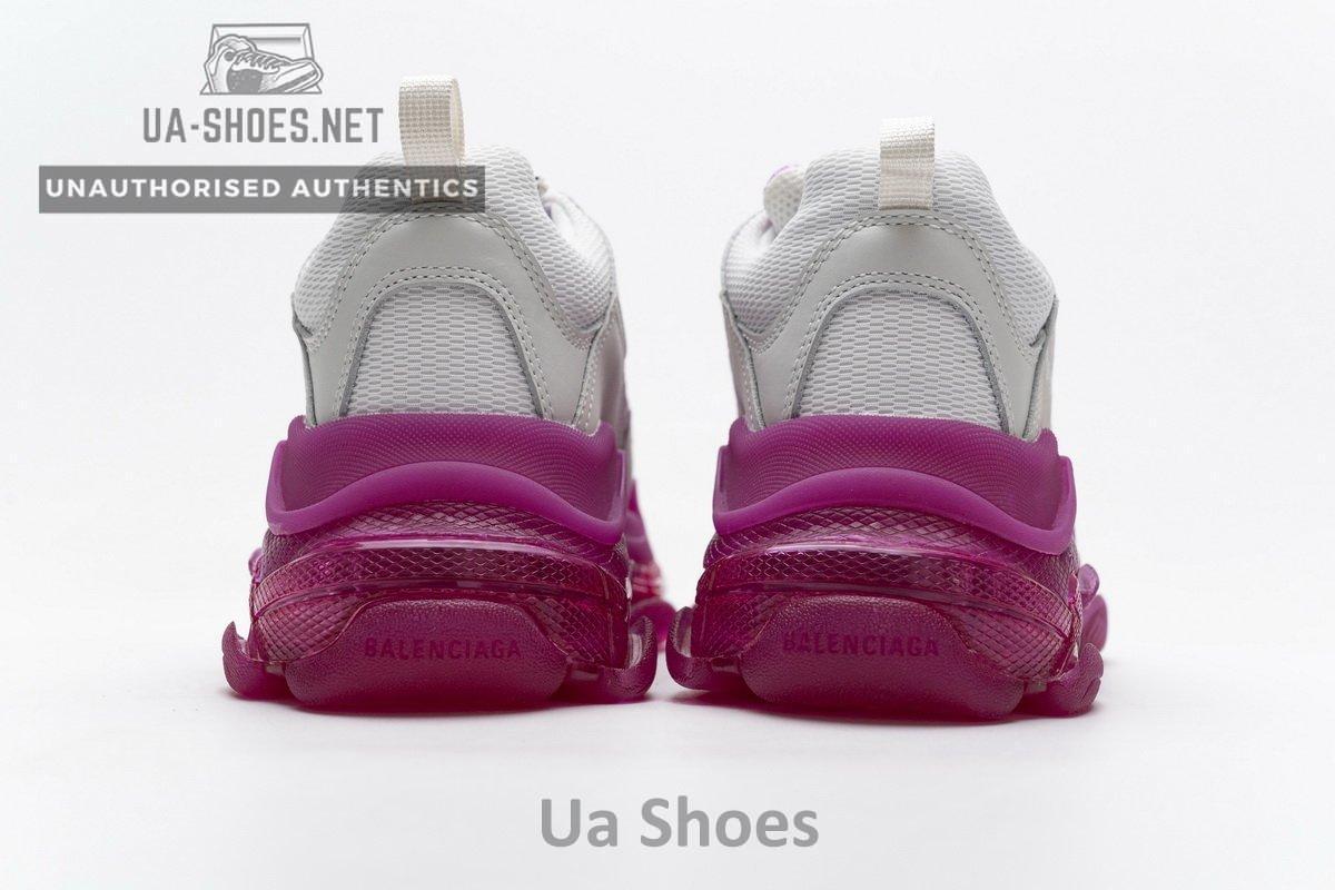 544351 W09O1 2281 Balenciaga Triple S White Pink - Image 8