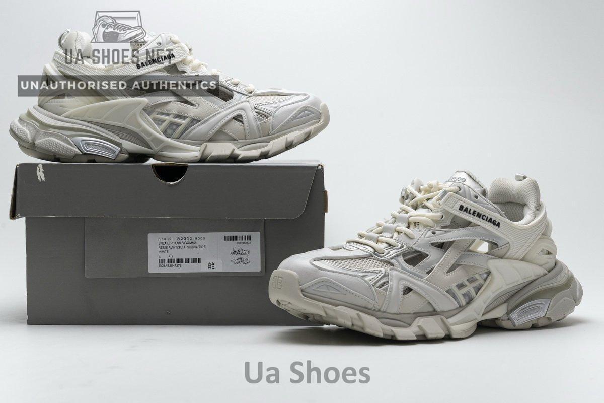 570391 W2GN2 9000 Blenciaga Track 2 Sneaker White - Image 2