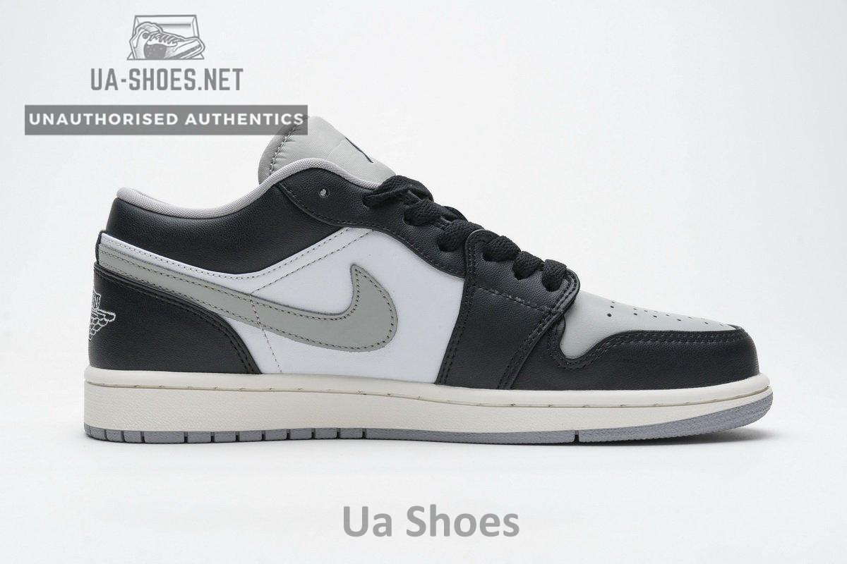 553558-039 Air Jordan 1 Low Light Smoke Grey - Image 10
