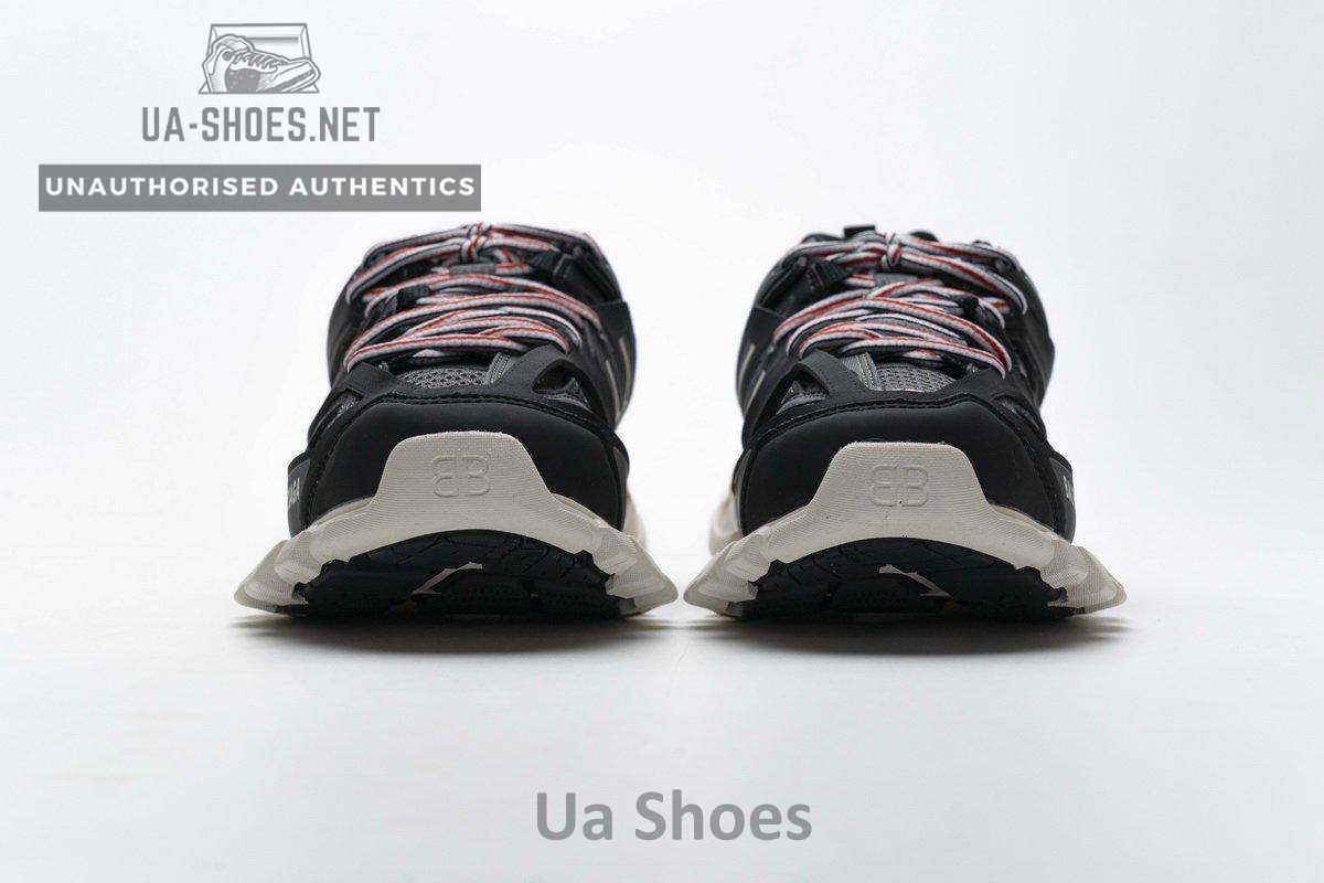 542436 W1GB7 2019 Balenciaga Tess S.Black White Orange - Image 5