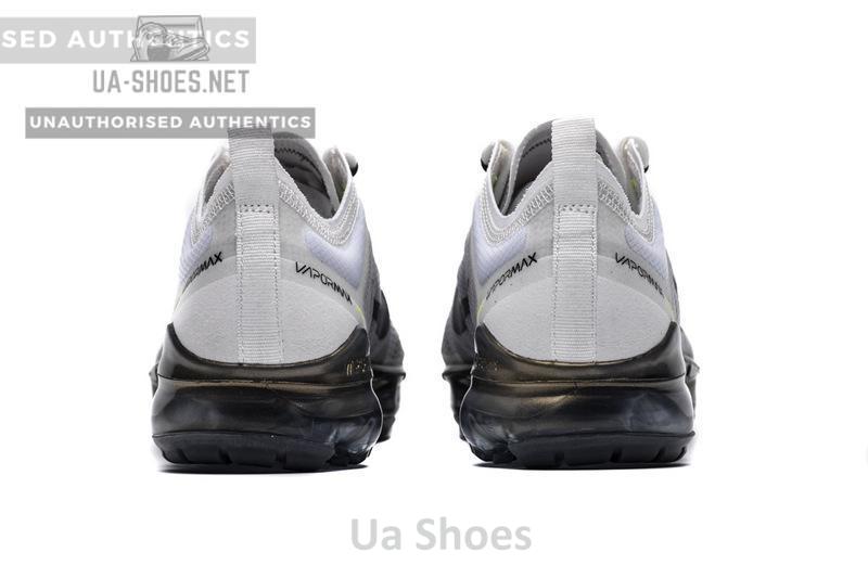 Nike Air VaporMax 2019 White Platinum Tint Lime Blast AT6810-100 - Image 4