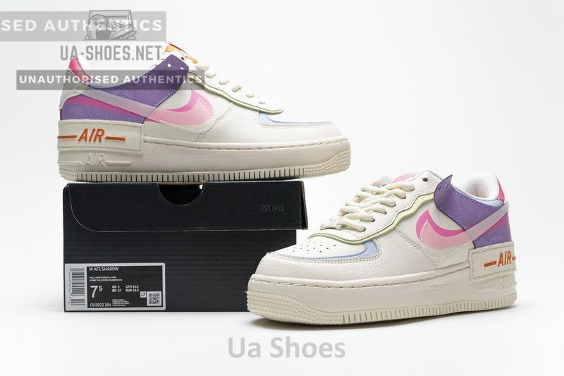 CU3012-164 Nike W Air Force 1 Shadow Pale Ivory Pink - Image 3