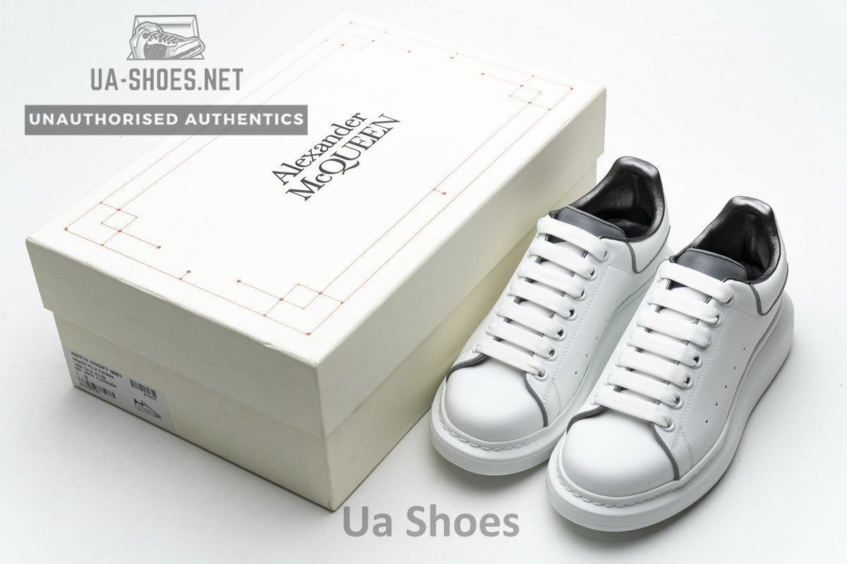 462214 WHGP7 9001 Alexander McQueen Sneaker All White - Image 3