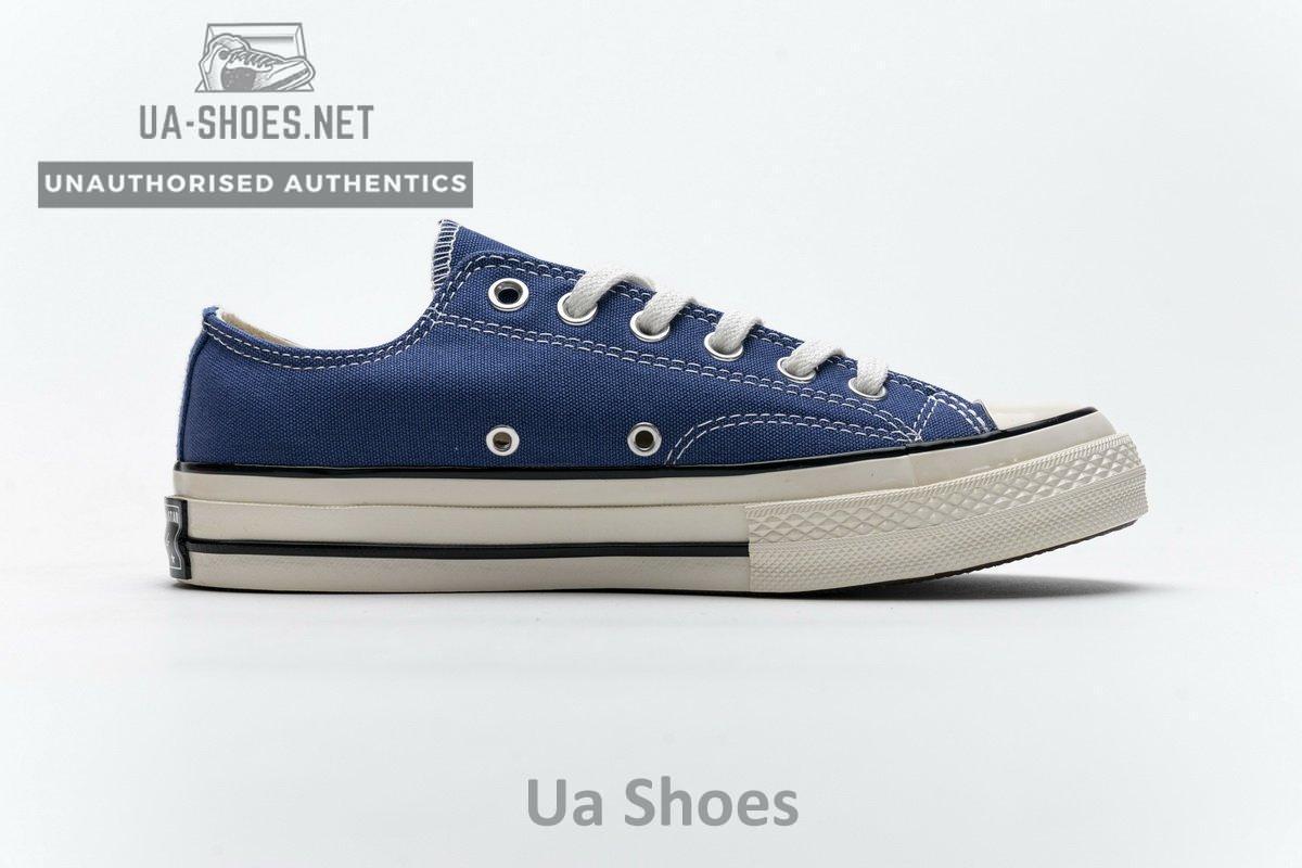 162064C Converse Chuck 70 OX True Navy Black Egret - Image 8