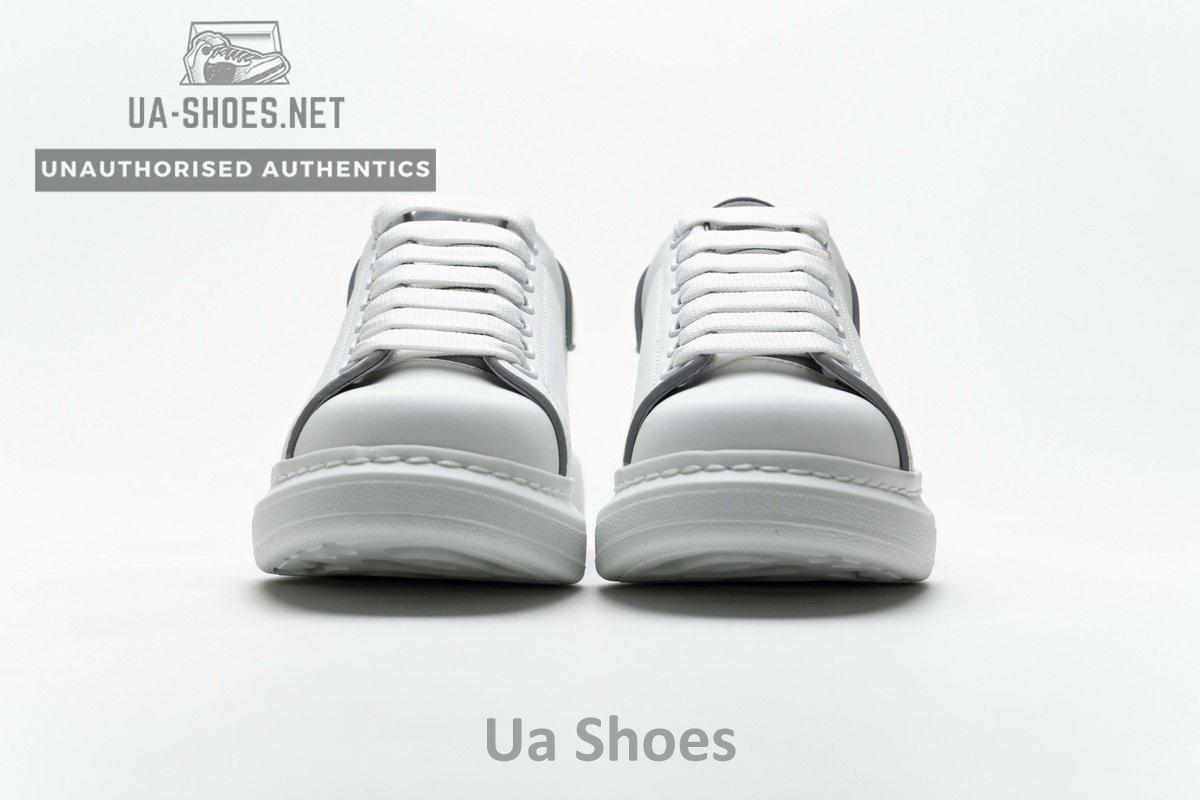462214 WHGP7 9001 Alexander McQueen Sneaker All White - Image 5
