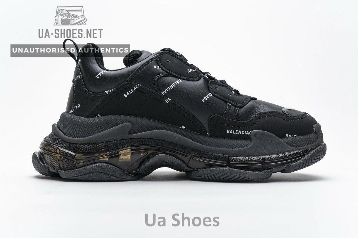 524039 W09E1 2021 Balenciaga Triple S Letter Black - Image 9