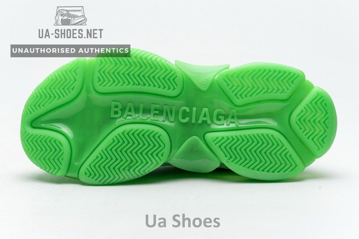 544351 W09OL 3801 Balenciaga Triple S Fluo Green - Image 9