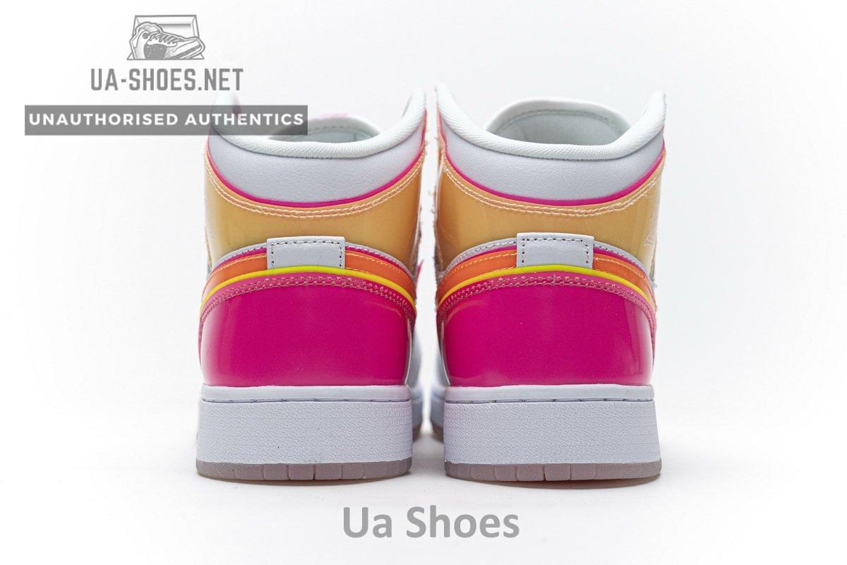 CV4611-100 Air Jordan 1 Mid GS “Edge Glow” - Image 7