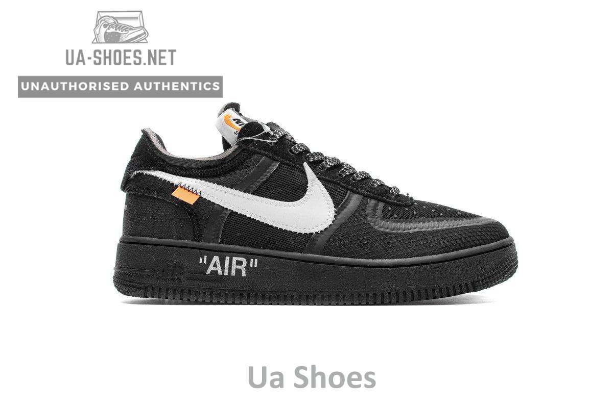 AO4606-001 OFF White X Air Force 1 Low Black - Image 5