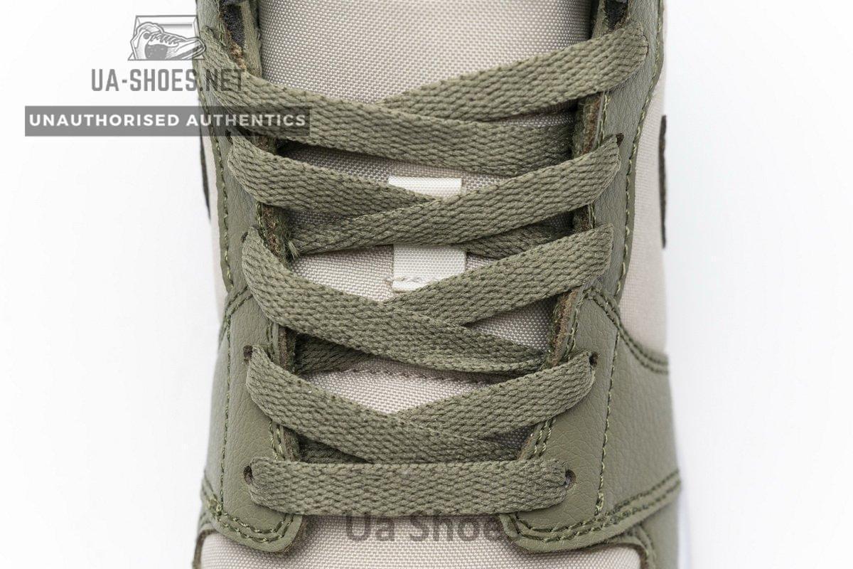 555112-225 Air Jordan 1 Mid GS Trooper Bleached Coral - Image 8