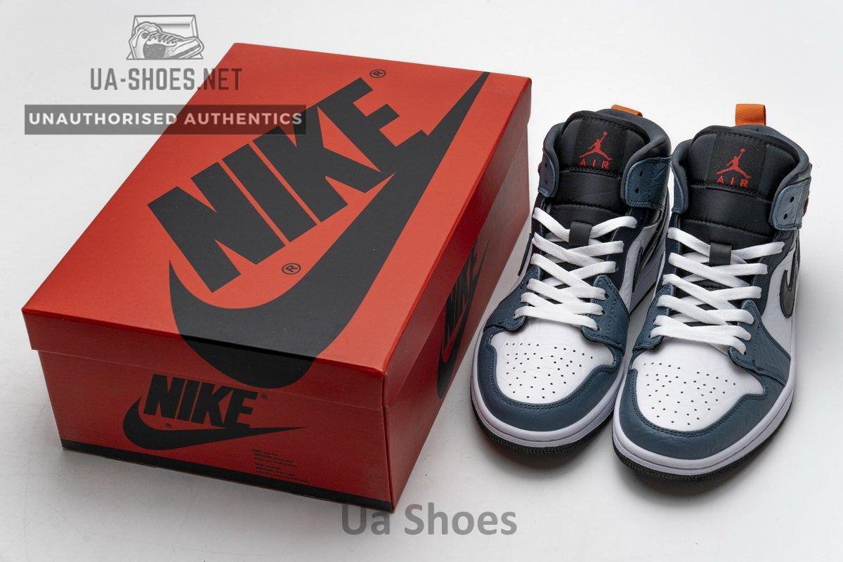 CU2802-100 Air Jordan 1 Mid Facetasm Blue Teal - Image 5