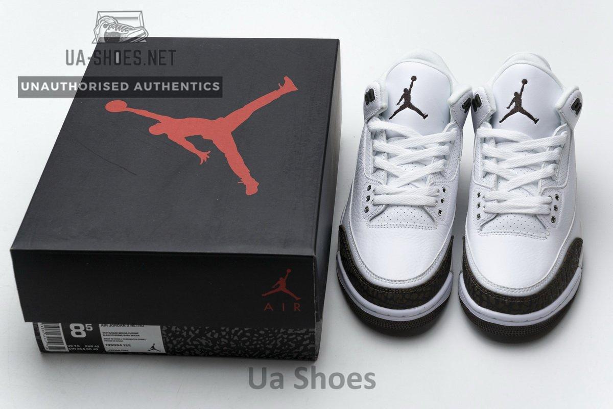 136064-122 Air Jordan 3 Retro 'Mocha' - Image 3